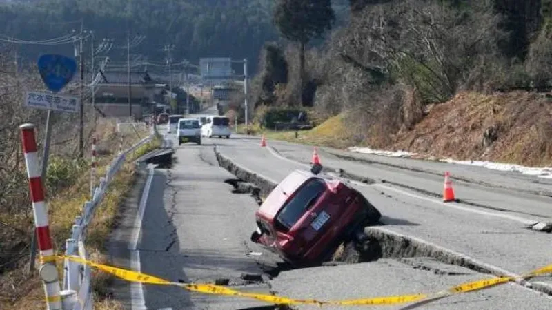 ثمانية جرحى في زلزال بقوة 6,3 درجة في غرب اليابان