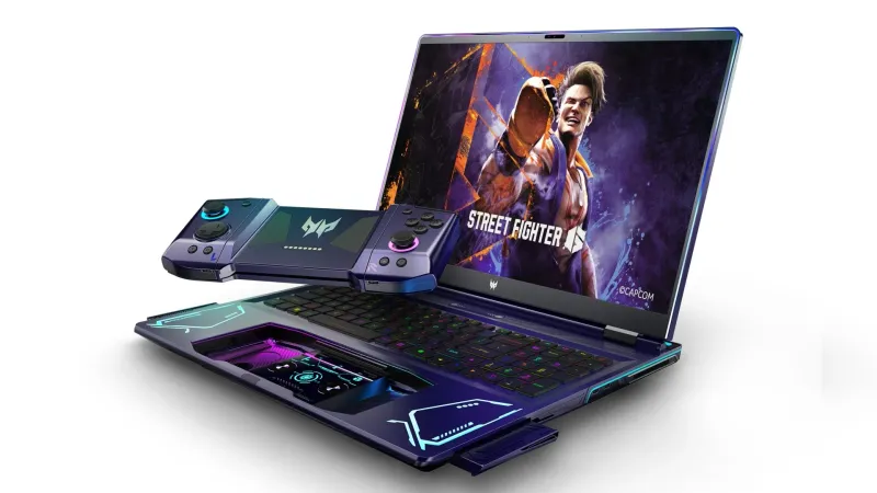 Acer تكشف عن لاب توب Project DualPlay، مفهوم جديد مبتكر لحاسوب الألعاب