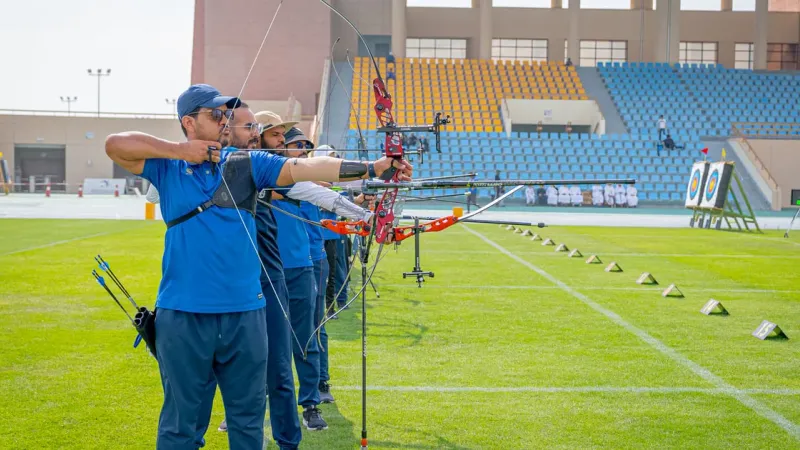 بتوزيع 40 ميدالية.. اختتام بطولة المنطقة الغربية والجنوبية للسهام