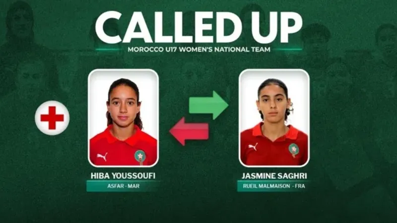 مدرب المنتخب الوطني يستدعي اللاعبة ياسمين صاغري لمباراة الجزائر