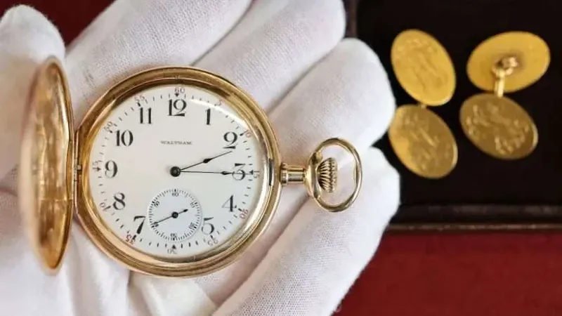 بيع ساعة جيب عثر عليها بعد غرق تيتانيك بمبلغ قياسي