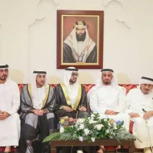 سيف بن زايد يشهد حفل زفاف خليفة ناصر البدور