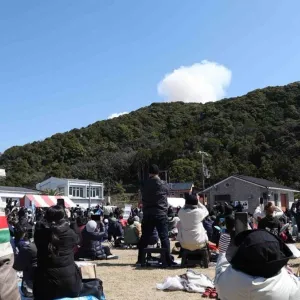 انفجار الصاروخ "كايروس" التابع لشركة "سبيس وان" اليابانية بعد إطلاقه مباشرة (فيديو)