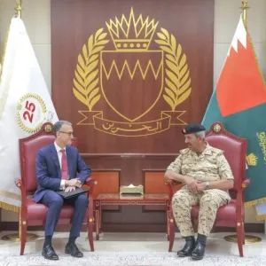 القائد العام يستقبل سفير الولايات المتحدة الأمريكية لدى البحرين