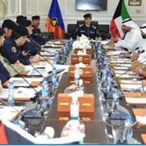 اجتماع تنسيقي بين إدارة الدفاع المدني وعدة جهات الحكومية