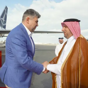 رئيس وزراء رومانيا يصل الدوحة في زيارة رسمية