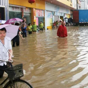 مفقودون جراء أمطار غزيرة في الصين