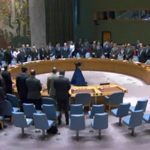 شاهد.. أعضاء "مجلس الأمن" يقفون دقيقة حداد على الرئيس الإيراني "إبراهيم رئيسي" ومرافقيه