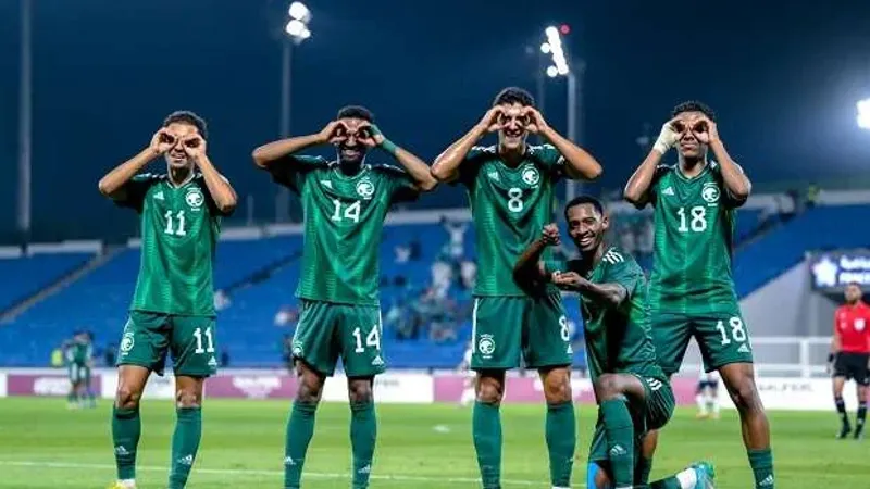 منتخب السعودية يكتسح تايلاند بخماسية ويتأهل لربع نهائي أبطال آسيا تحت 23 سنة