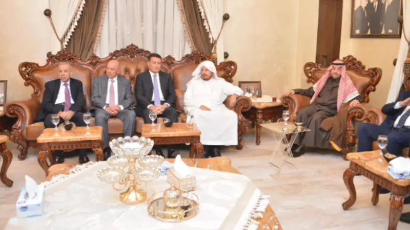 رئيس مجلس النواب الأردني يقيم مأدبة عشاء على شرف رئيس مجلس الشورى