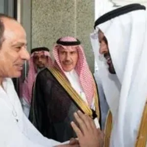 الرئيس السيسى يصل إلى مطار الملك عبدالعزيز الدولى لأداء مناسك الحج