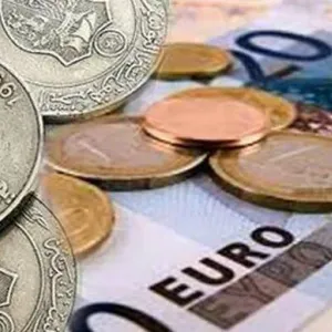سعر صرف الدينار يتراجع بنسبة 1،1بالمائة مقابل الأورو موفى ماي 2024