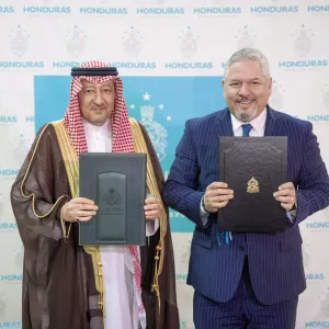 توقيع الاتفاقية الإطارية العامة للتعاون بين المملكة وهندوراس