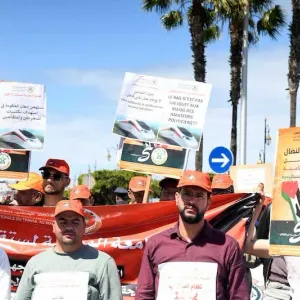 نقابة "البيجيدي" ترفع شعارات العدالة الاجتماعية ودعم فلسطين في فاتح ماي