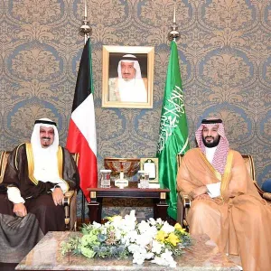 ممثل سمو الأمير التقى ولي العهد السعودي
