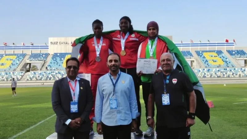 الإمارات تحصد ذهبية البطولة العربية لألعاب القوى