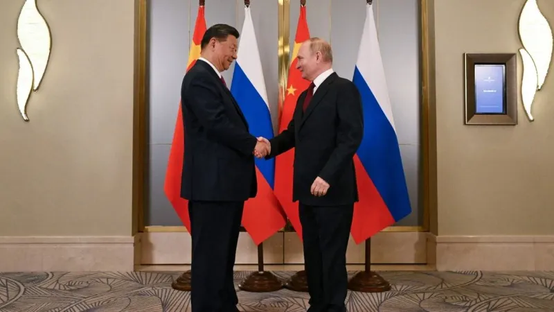 بوتين خلال لقاءه رئيس الصين: تحالفاتنا ليست ضد أحد وعلاقتنا في أفضل مراحلها