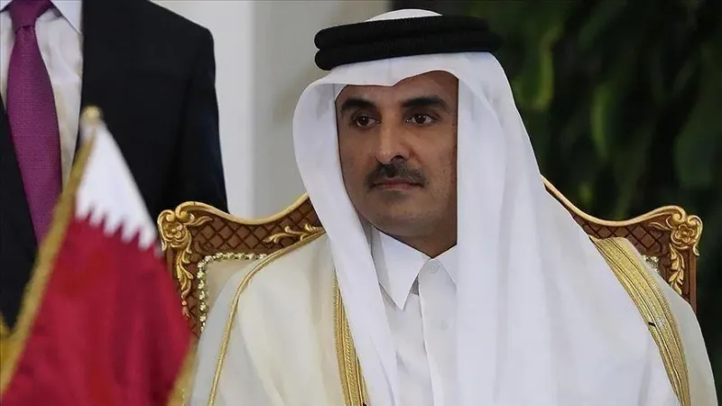 أمير قطر يعزي هنية في استشهاد أبنائه وأحفاده في غزة