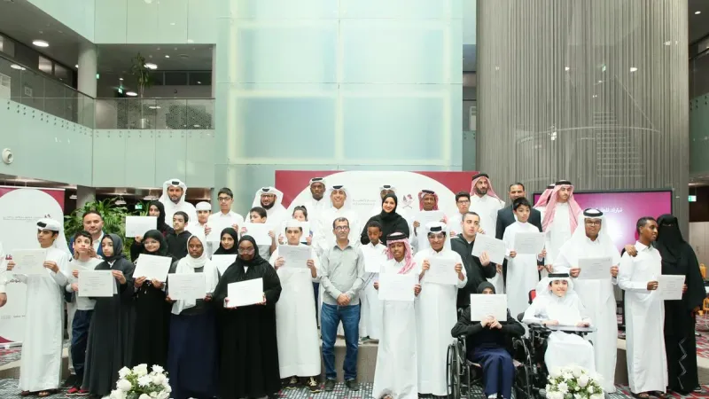 وزارة التربية والتعليم تكرم الفائزين في مسابقة "إعاقتي سر موهبتي"