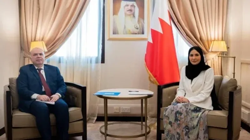 المدير العام للتعاون الدولي بوزارة الخارجية تستقبل الممثل المقيم لبرنامج الأمم المتحدة الإنمائي بالإنابة لدى البحرين