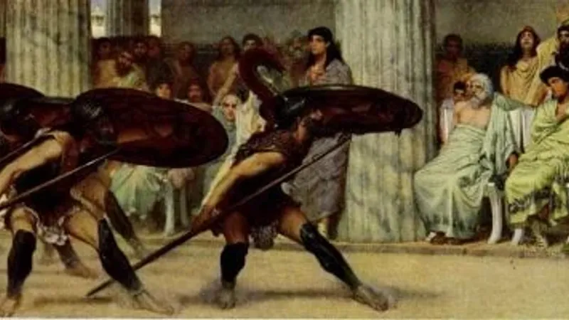 "البيرشيوس" رقصة الحرب.. اليونان تحافظ على التقليد بعد آلاف السنين