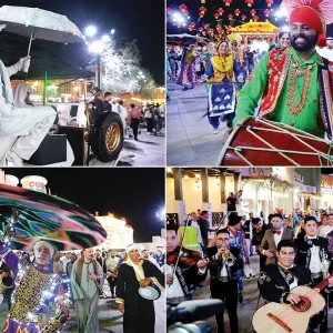 «مسيرة الحضارات».. فنون العالم على أرض الإمارات