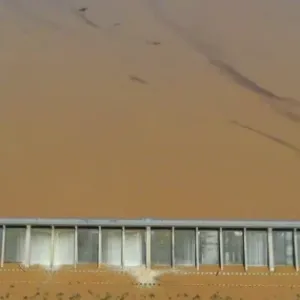 فيديو| فيضان سد وادي فاطمة للمرة الأولى منذ عقود