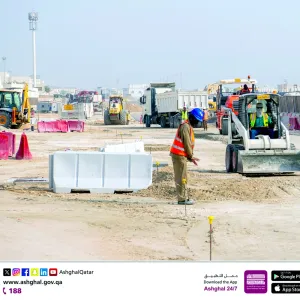 «أشغال»: إنجاز 50 % من تطوير شارعين في عين خالد