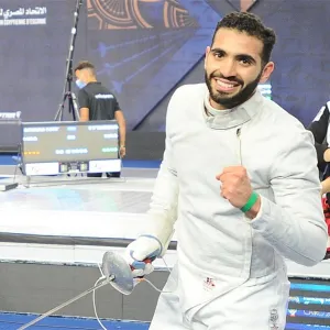 زياد السيسي يُعلق على فوزه بـ الميدالية الذهبية للسلاح في بطولة الجائزة الكبرى