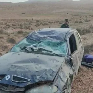 المسيلة.. اصابة 5 أشخاص اثر حادث مرور بالطريق الوطني رقم 89