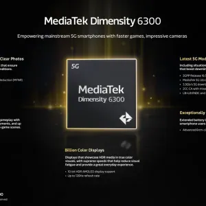 MediaTek تعلن رسمياً عن رقاقة Dimensity 6300 بدقة تصنيع 6 نانومتر