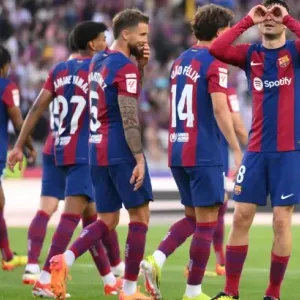 شاهد برشلونة يحرز المركز الثاني في الدوري الإسباني
