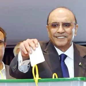 انتخاب آصف علي زرداري رئيسا لباكستان للمرة الثانية