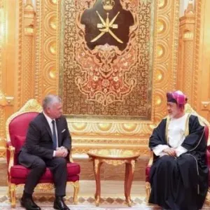 جلالة السلطان يتلقى برقية شكر جوابية من ملك الأردن