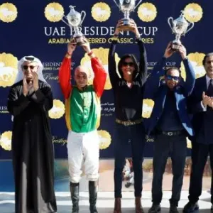 «فاتنة» تتوج بكأس رئيس الدولة للخيول العربية في المغرب
