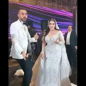مشاهد من حفل زفاف ابنة مصطفى كامل.. مدحت صالح أبرز الحضور