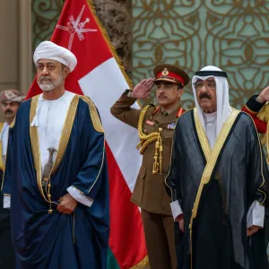 جلالة السُّلطان يستقبل رئيس مجلس الوزراء بدولة الكويت