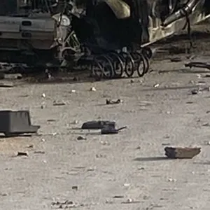 استهداف سيّارة على طريق المصنع ومعلومات عن سقوط ضحيتين (صور - فيديو)