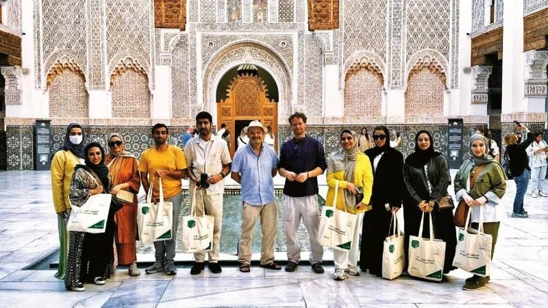 ثقافة | فنانون قطريون يحلون بالمغرب في رحلة تعليمية