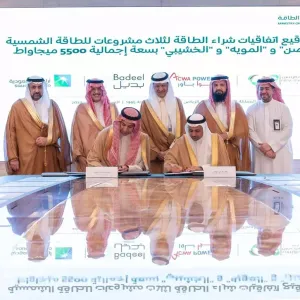 الشركة السعودية لشراء الطاقة توقّع اتفاقيات شراء طاقة لـ 3 مشروعات جديدة للطاقة الشمسية