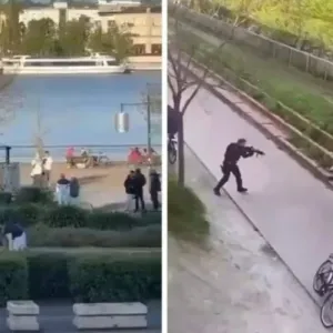 شاهد: شخص يوجه عدة طعنات لأحد المارة في فرنسا .. وفيديو يوثق لحظة مقتل المهاجم برصاص الشرطة