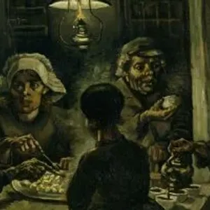 أكلة البطاطس لفان جوخ.. أول تحفة فنية للفنان الهولندى من عام 1885