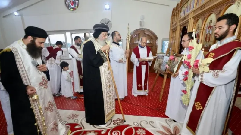  البابا تواضروس يصلي «أحد الشعانين» في الإسكندرية
