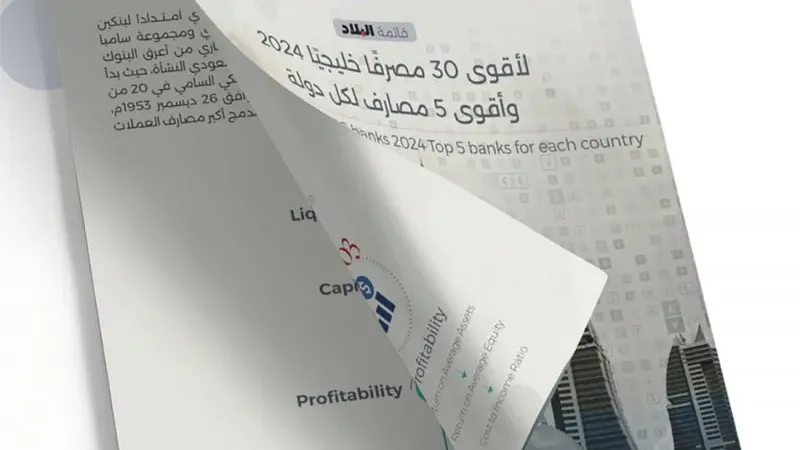 “الأهلي السعودي” يتصدر قائمة “البلاد” لـ“أقوى 30 مصرفا خليجيا”