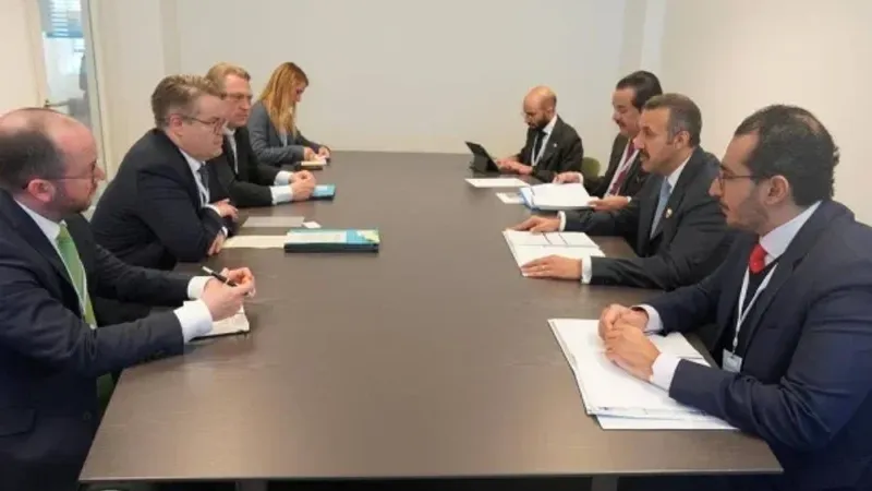 وكيل الخارجية للشؤون السياسية يجتمع مع وزير الدولة بالخارجية الألمانية
