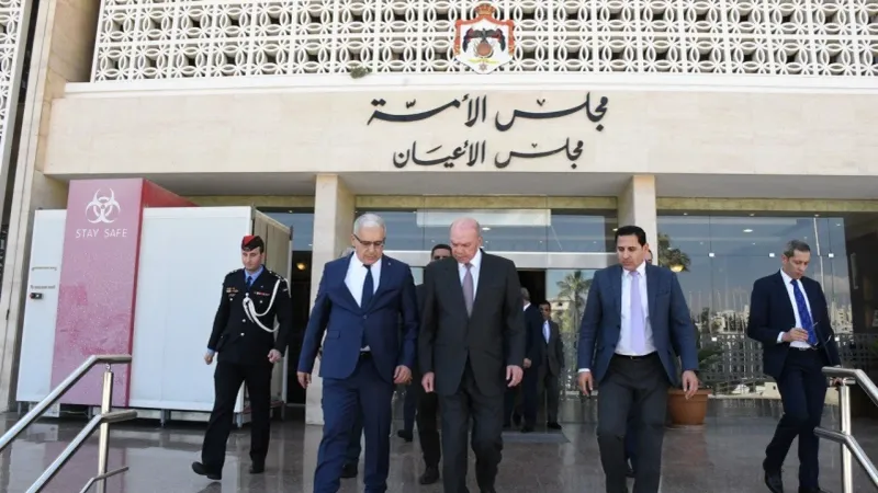 لقاء بين بوغالي ورئيس مجلس الأعيان الأردني