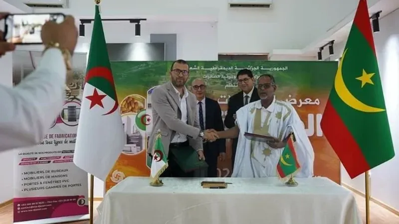 7 مُذكرات تفاهم بين متعاملين جزائريين وموريتانيين