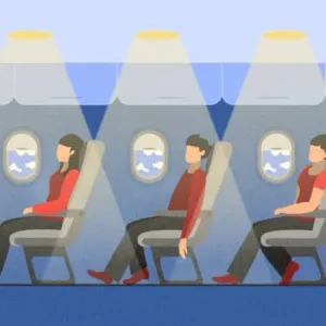ما السرّ الحقيقي وراء تخفيف الإضاءة على متن الطائرة عند الإقلاع والهبوط؟