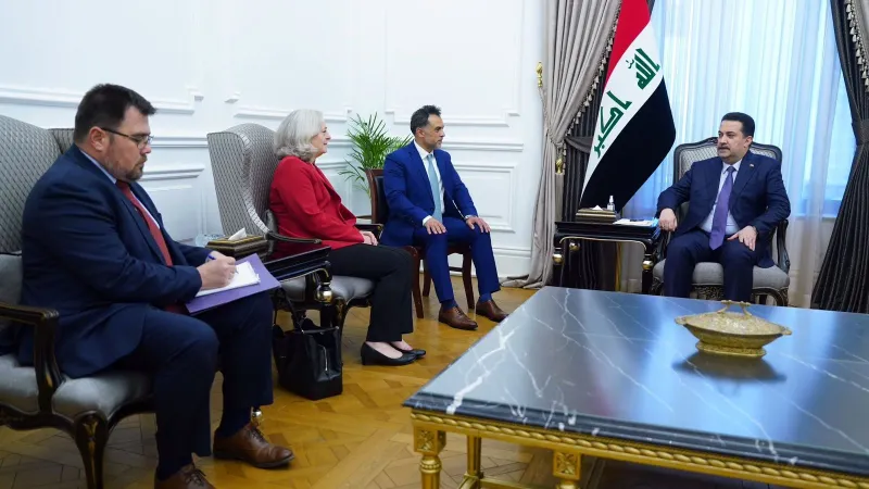 تفاصيل لقاء السوداني والسفيرة الأمريكية في العراق