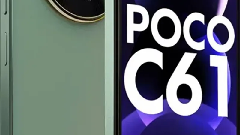 الإعلان عن هاتف Poco C61 بقدرة بطارية 5000 mAh وسعر يبدأ من 90 دولار
